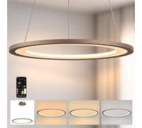 doporro Suspension Luminaire LED Éclairage Suspendu Intérieur 20W Or