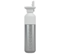 Dopper - Dopper Steel x Flip Straw - Gourde - 490 ml - steel / white