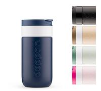 Dopper Mug de voyage isotherme 300 ml Bleu Breaker - Gobelet isotherme anti-fuite pour boissons gazeuses, 6h chaud/20h froid, 90 % acier inoxydable recyclé