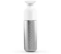 Dopper Steel Bouteille d'eau 490 ml - Gourde Inox - Bouteille Reutilisable sans BPA, acier inoxydable 18/8, anti-fuite - Gourde Metal de sport pour le sport, le plein air et le bureau