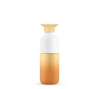 Dopper Steel Sunrise Yellow Gourde en acier inoxydable - 350 ml - Sans BPA - En acier inoxydable 18/8 - Anti-fuite - Pour le sport, l'extérieur et le bureau