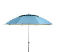 Derby WINDPROFI 2 m – parasol de plage inclinable : Motif du tissu - 821