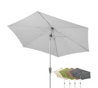 Doppler Parasol Active Auto Tilt Ø 280 cm - manivelle avec inclinaison automatique, protection UV SPF 50+, polyester résistant aux intempéries, armature en aluminium