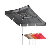 Doppler Parasol carré Active Auto Tilt 180 x 120 cm - système coulissant automatique pratique, réglable en hauteur, protection UV SPF 50+, polyester résistant aux intempéries