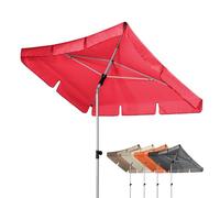 Doppler Parasol carré Active Auto Tilt 180 x 120 cm - système coulissant automatique pratique, réglable en hauteur, protection UV SPF 50+, polyester résistant aux intempéries