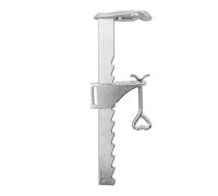 Doppler Pince pour Balcon pour Parasol Universal I Support de Balcon Pratique pour Monter Un Parasol sur des balustrades de Balcon carrées I Fixation de Balcon Peu encombrante