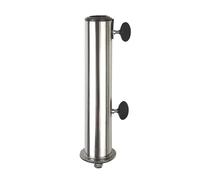 Doppler Tube Vertical pour Socle en Granit jusqu'à 60 mm - en Acier Inoxydable de Haute qualité - avec matériel de Fixation - pour Une stabilité optimale