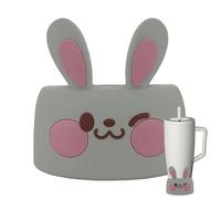 Dopsyesn Manchons Pour Tasses À Café - Protecteur De Mug Animal En Silicone,Porte-Mugs Isolants,Pour Maison Café Bureau Vacances Voyage Thé et Boissons Chaudes Froides