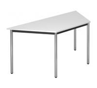 DORAN DRTR C - Blanc 160 x 69 avec tube rond/chrome