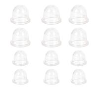 Dorccsi Poire d'amorçage de Tondeuse à Essence pour carburateur de souffleur Coupe-Herbe 19 mm et 22 mm 12 pièces Remplacement la Poire d'amorçage la coupelle 'Huile du carburateur