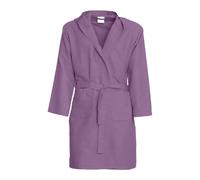 Dorian Home - Peignoir homme et femme en microfibre hypoallergénique, doux, léger, peu encombrant, absorbant à séchage rapide avec capuche, poches, ceinture passant et crochet, lavable (pas de