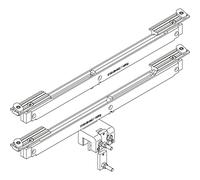Dorma Glas Muto 150 Amortisseur pour porte coulissante Dormotion - Épaisseur du verre : 8-13,5 mm - Poids des ailes jusqu'à 150 kg - Plastique/acier