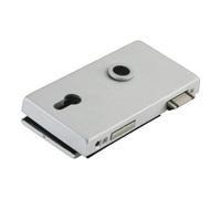 dormakaba serrure de porte en verre OFFICE Classic LM argent élox.PZ DIN li - 81128015099