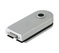 Dorma-Glas Serrure de porte en verre STUDIO Rondo LM anodisé argent anodisé UV DIN L/R Quantité:1
