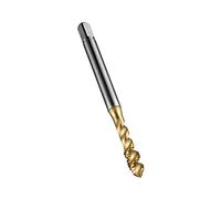 Dormer E002TINM16 Série E002TIN Taraud à goujure hélicoïdale HSS-E-PM BSP(G) avec revêtement en étain, norme ISO, filetage M16 x 2,00 mm, longueur 102 mm