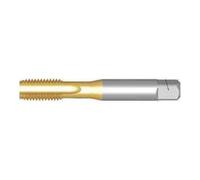 Dormer E504M5NO3 Series E504 Taraud à main en acier rapide avec revêtement en étain, norme ISO, filetage M5 x 0,80 mm, longueur 58 mm