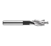Dormer G12515.0X6.8 Fraise M 8 t Revêtement brillant Acier haute vitesse Diamètre de la tête 15 mm Longueur de la cannelure 22 mm Longueur totale 100 mm