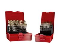 Jeu de forets hélicoïdaux A095 DIN 338 TypN D.1-10x0,1mm HSS 91pcs. cu.-cass.DORMER
