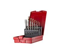 Dormer l114301 - Jeu de forets et tarauds, couleur noir et rouge