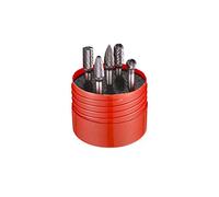 Jeu de fraises sur tige n°2 5pcs. TiAlN HM denture B/C/D/F/G boîte ronde DORMER