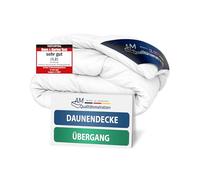 DormiGood - Couette 140x200-100% Duvet - Couette tempérée - Idéal pour Les températures modérée - édredon Duvet - 480g de garnissage - Couverture de Printemps & Automne - Couverture 140 x 200