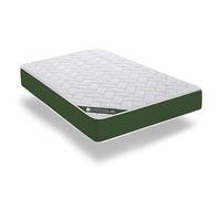Dormio Esmeralda Matelas viscoélastique Fresh 3D Hauteur 21 cm, Taille 120 x 190 cm Réversible Duo System Froid/Chaleur, Confort Maximal et fermeté Adaptable