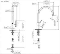 Dornbracht 33836875-00 Mitigeur monocommandé pour évier / lavabo