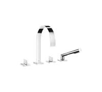 Dornbracht 4 trous MEM 2753278200 montage sur rebord de baignoire, avec rosaces simples, chrome