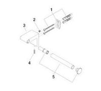 DORNBRACHT 83500670-33 Porte-rouleau de papier sans couvercle IMO