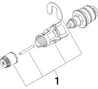 Dornbracht 9015020060190 Cartouche thermostatique avec unité de régulation