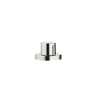 Dornbracht actionnement excentrique 10710970-06 bouton rotatif avec rose rond, platine mat