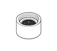 Dornbracht aérateur BELLE DE JOUR 90230106100-00 M22x1-IG chromé