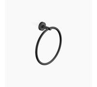 Dornbracht Meta anneau porte-serviettes 83200979-33 rond, 185 mm, noir mat
