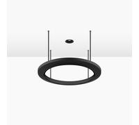 Dornbracht AQUAHALO Panneau de pluie, 41750979-33, Couleur: Noir Mat