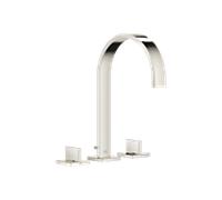 Dornbracht avec garniture de vidage lavabo à trois trous 20715782-08 match0, platine