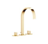 Dornbracht avec garniture de vidage lavabo à trois trous 20715782-28 match0, laiton brossé