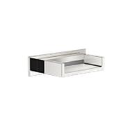Dornbracht bec de 2000 / 2 ", montage mural, platine