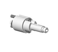 Dornbracht Bouchon pour extrémité de tuyau 9031201160090 90312011600 28x28x76mm