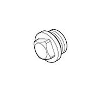 Dornbracht Bouchon pour extrémité de tuyau G3/8 09312004290 brut