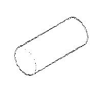 Dornbracht bouton 17x7 chromé 092089035-00 17 mm chromé