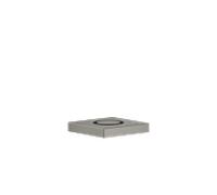 Dornbracht bouton de commande 10714970-99 rosette carrée, platine mat foncé