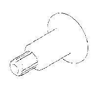 Dornbracht broche d'extension 20mm 09290606990 PIÈCES DE RECHANGE 092906069 D 23 x 33 mm