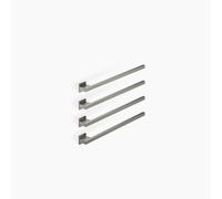 Dornbracht chauffe-serviettes, 4 positions, saillie à droite, largeur 600mm, 83314980-99