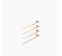 Dornbracht chauffe-serviettes, 4 positions, saillie à gauche, largeur 600mm, 83304980-46, Couleur: Champagne brossé