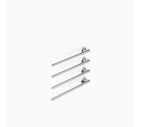 Dornbracht chauffe-serviettes, 4 positions, saillie à gauche, largeur 610mm, 83304979-93, Couleur: Chrome brossé