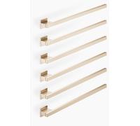 Dornbracht chauffe-serviettes, 6 positions, saillie à droite, largeur 600mm, 83316980-46