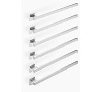 Dornbracht chauffe-serviettes, 6 positions, saillie à droite, largeur 600mm, 83316980-93