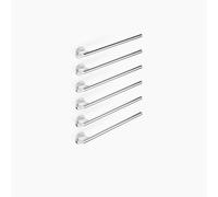 Dornbracht chauffe-serviettes, 6 positions, saillie à droite, largeur 610mm, 83316979-00