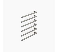 Dornbracht chauffe-serviettes, 6 positions, saillie à gauche, largeur 600mm, 83306980-19, Couleur: Chrome foncé