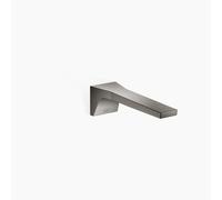 Dornbracht CL.1 Bec déverseur mural pour lavabos sans garniture de vidage, saillie 200mm, 13800705-19, Couleur: Chrome foncé